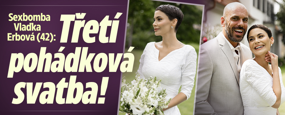 Vlaďka Erbová se potřetí vdala: Nechá si Řepkovo příjmení