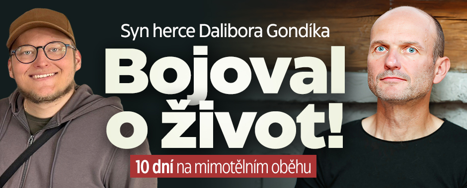 Syn herce Dalibora Gondíka: Bojoval o život!