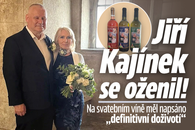 Jiří Kajínek se oženil! Zvolil speciální den